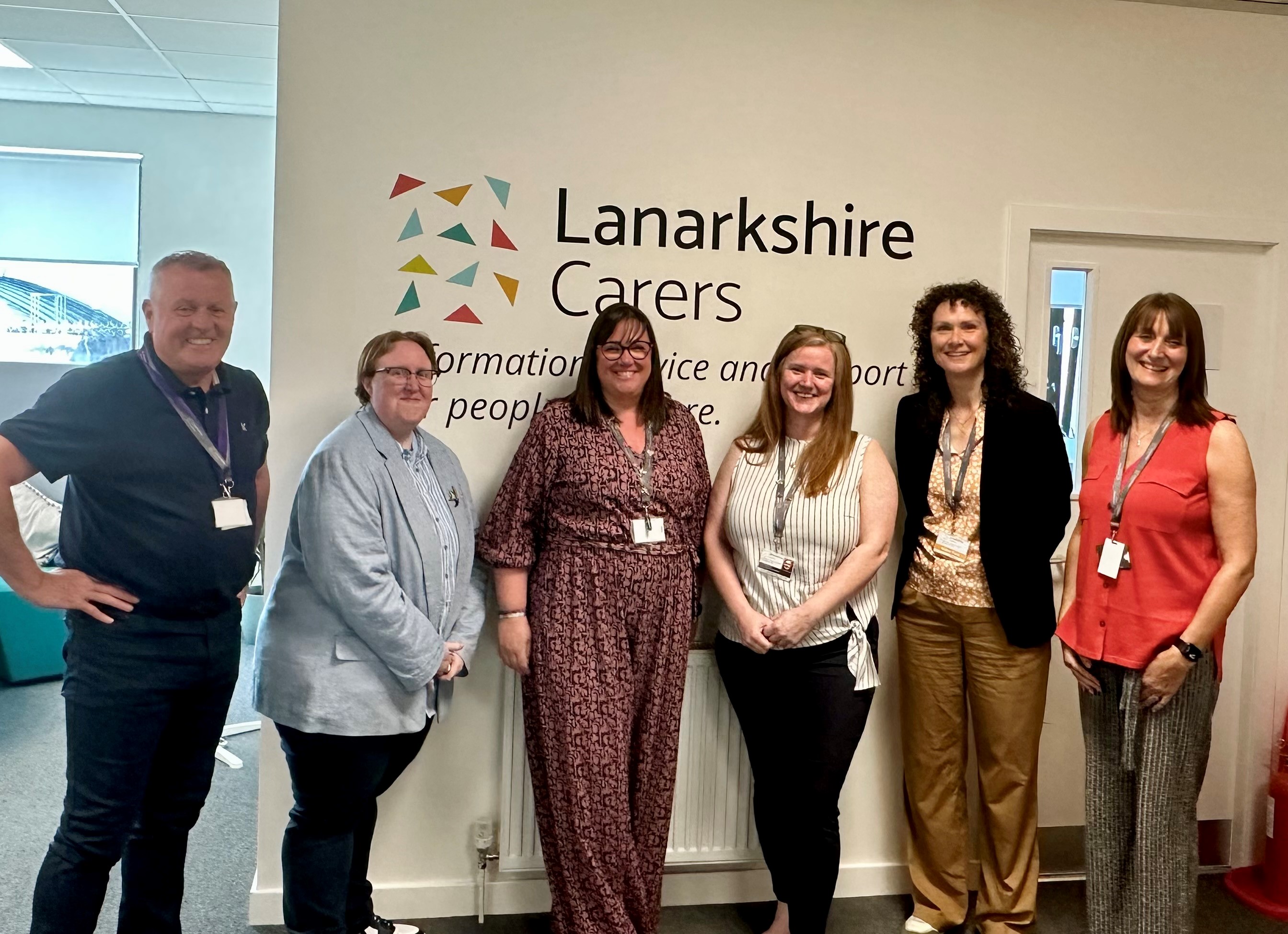 Wendy Chamberlain MP visits Lanarkshire Carers